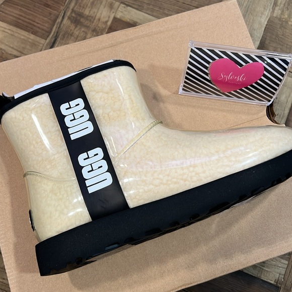 🔥 UGG Women's Classic Clear Mini Boots NWT☔️ - Picture 8 of 9